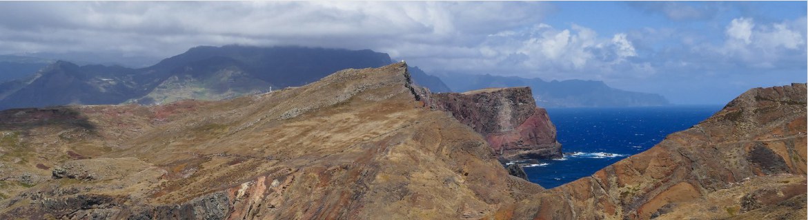 Ponta de São Lourenço east cape with dramatic rocky coastline
