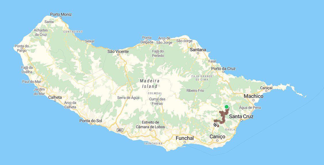 Karte: Santo da Serra – Camacha